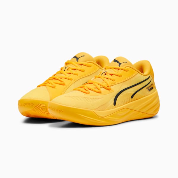 Tenis de básquetbol PUMA x PORSCHE All-Pro NITRO™, Sport Yellow-PUMA Black, extralarge