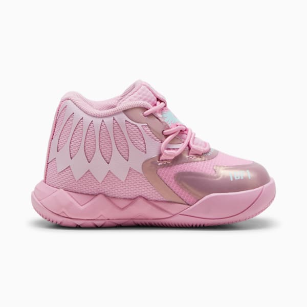 PUMA x LAMELO BALL MB.01 IRIDESCENT Toddlers' Basketball Shoes, Lilac Chiffon-Light Aqua, extralarge