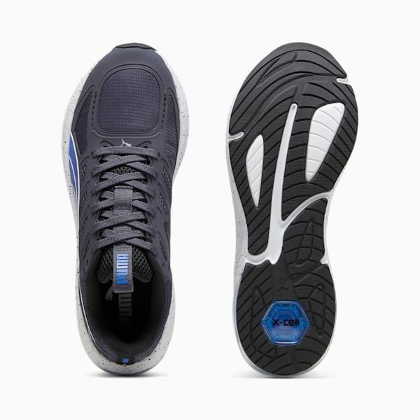 Chaussure de course X-Cell Lightspeed Homme, Galactic Gray-Bluemazing-PUMA Black, extralarge