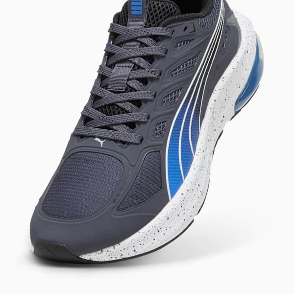 Tenis de running X-Cell Lightspeed para hombre, Galactic Gray-Bluemazing-PUMA Black, extralarge