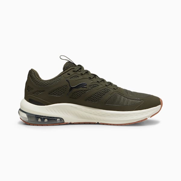 Tenis de running X-Cell Lightspeed para hombre, Dark Olive-PUMA Black, extralarge
