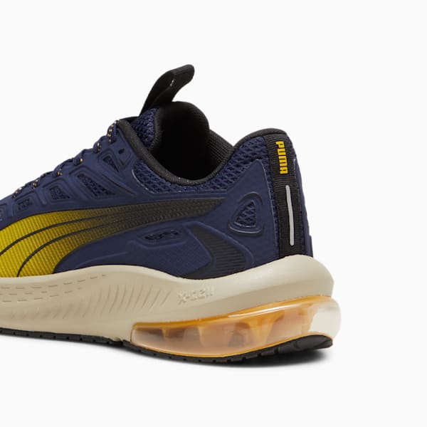X-Cell Lightspeed Men's Running Shoe, PUMA Navy-Yellow Sizzle-PUMA Black, extralarge