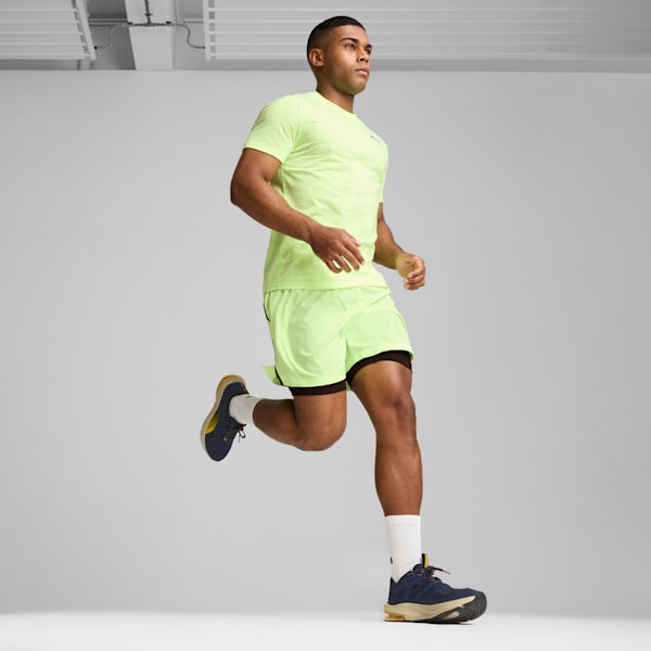 X-Cell Lightspeed Men's Running Shoe, PUMA Navy-Yellow Sizzle-PUMA Black, extralarge