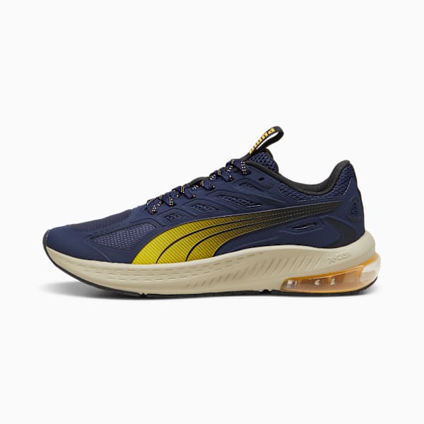 Tenis de running X-Cell Lightspeed para hombre, PUMA Navy-Yellow Sizzle-PUMA Black, extralarge