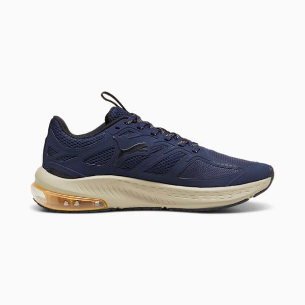 X-Cell Lightspeed Men's Running Shoe, PUMA Navy-Yellow Sizzle-PUMA Black, extralarge