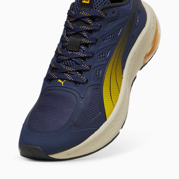 X-Cell Lightspeed Men's Running Shoe, PUMA Navy-Yellow Sizzle-PUMA Black, extralarge