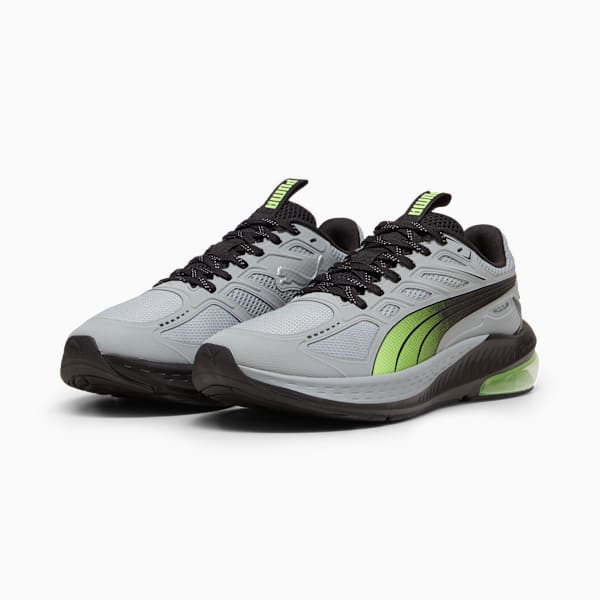 Tenis de running X-Cell Lightspeed para hombre, Cool Mid Gray-Fizzy Apple, extralarge