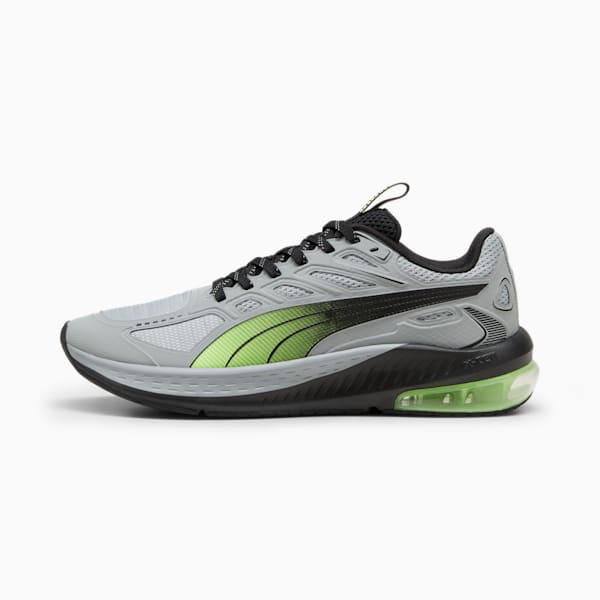 Chaussure de course X-Cell Lightspeed Homme, Cool Mid Gray-Fizzy Apple, extralarge