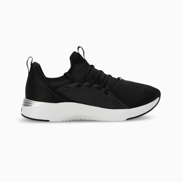 SOFTRIDE Sophia 2 Star Women's Running Shoes, PUMA Black-PUMA Silver-PUMA White, extralarge-IND