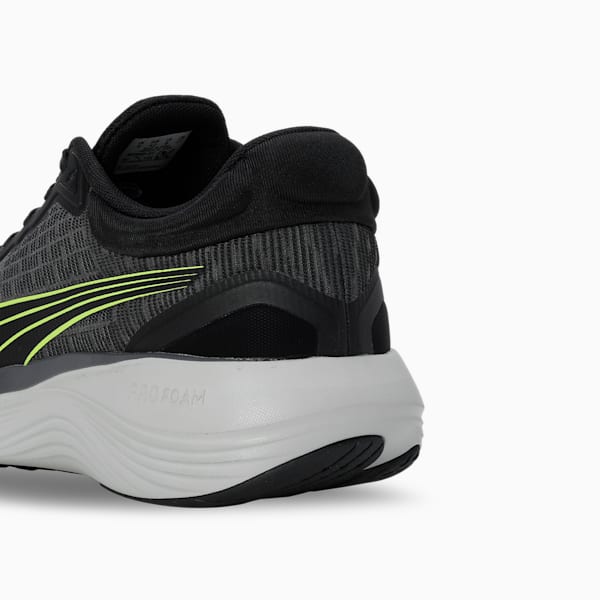 Scend Pro Ultra Unisex Running Shoes, PUMA Black-Lime Pow, extralarge-IND