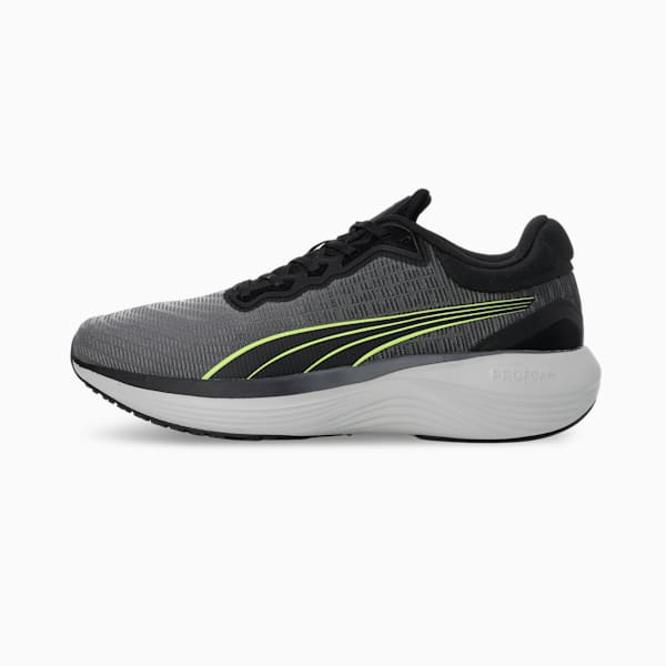 Scend Pro Ultra Unisex Running Shoes, PUMA Black-Lime Pow, extralarge-IND