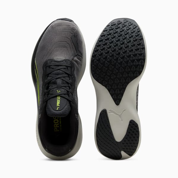 Chaussures de course à pied Scend Pro Ultra Homme, PUMA Black-Lime Pow, extralarge