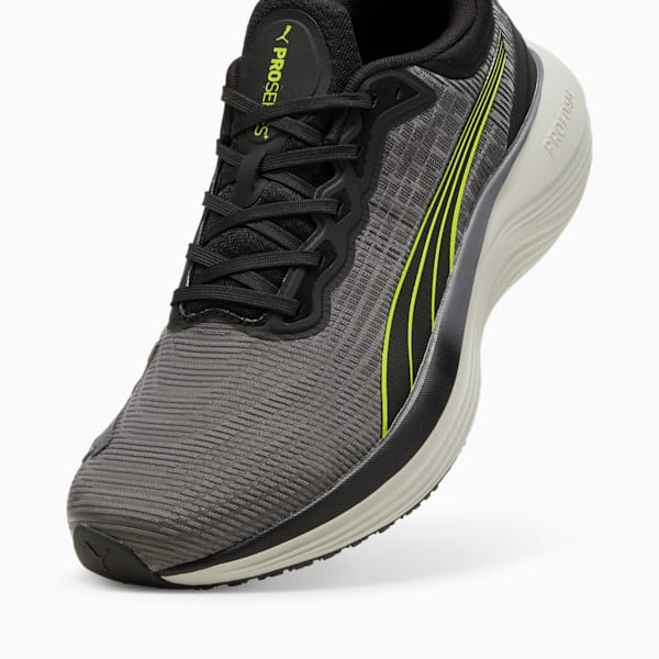 Chaussures de course à pied Scend Pro Ultra Homme, PUMA Black-Lime Pow, extralarge