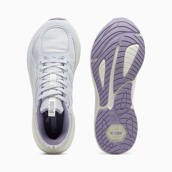 Chaussure de course à pied X-Cell Lightspeed Femme, Silver Mist-Frosted Ivory-Pale Plum, extralarge