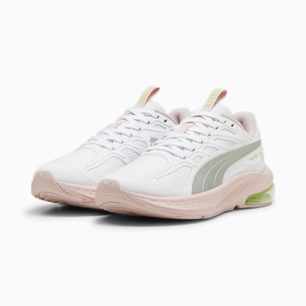 Chaussure de course à pied X-Cell Lightspeed Femme, PUMA White-Mauve Mist-Cool Cucumber, extralarge