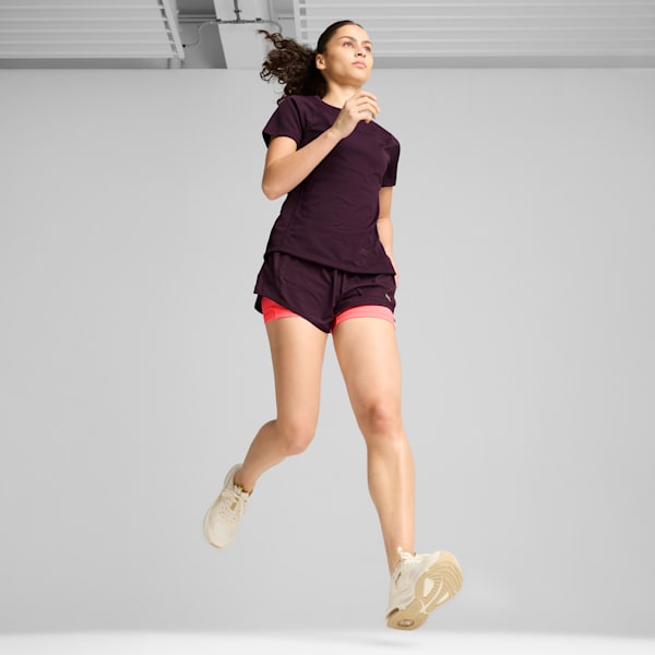 Tenis de running X-Cell Lightspeed para mujer, Frosted Ivory-PUMA Gold, extralarge