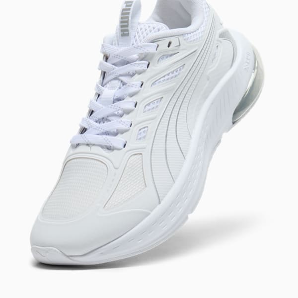 X-Cell Lightspeed Women's Running Shoe, PUMA White-PUMA Silver, extralarge