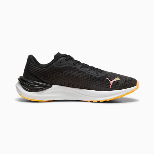 Tenis de running para hombre Electrify NITRO™ 3, PUMA Black-Sun Stream-Sunset Glow, extralarge