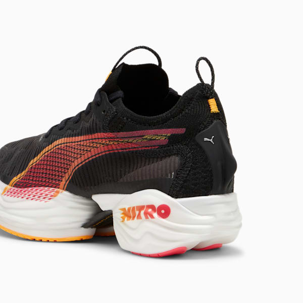 メンズ FAST-R ニトロ エリート 2 FF ランニングシューズ, PUMA Black-Sun Stream-Sunset Glow, extralarge-JPN