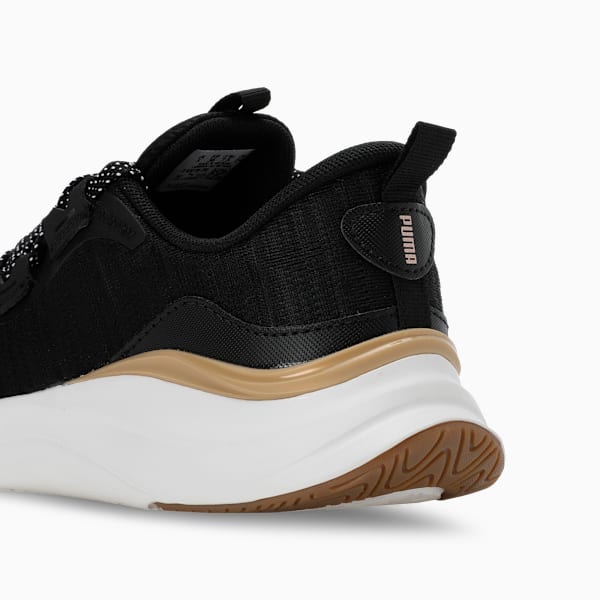SOFTRIDE Harmony Women's Running Shoes, PUMA Black-Warm White-PUMA Gold, extralarge-IND