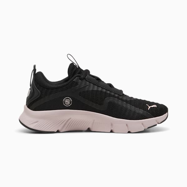 FlexFocus Better Knit Women's Running Shoe, PUMA Black-Mauve Mist, extralarge