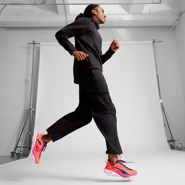 Tenis de running para hombre Elite Trail Deviate NITRO™, Glowing Red-PUMA Black-Pure Magenta, extralarge