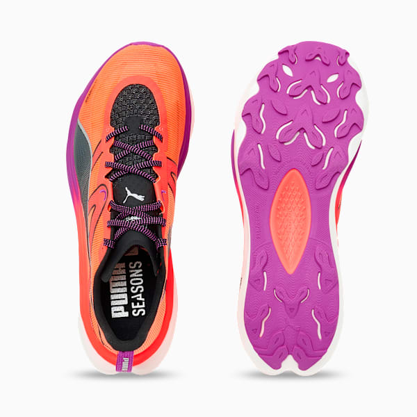 Deviate NITRO™ Elite Trail Running Shoes Men, Glowing Red-PUMA Black-Pure Magenta, extralarge-GBR