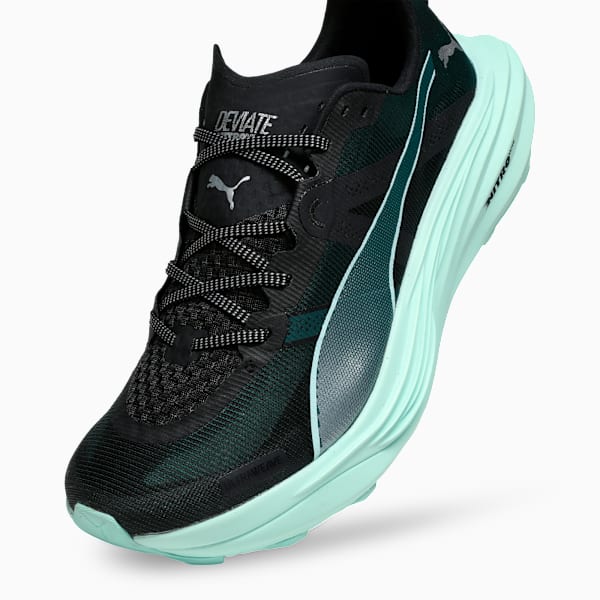 Tenis de running para hombre Elite Trail Deviate NITRO™, Green Terrain-Mint Melt, extralarge