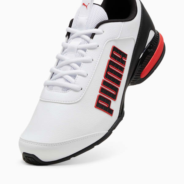 Tenis para correr para hombre Equate SL 2, PUMA Black-PUMA White-For All Time Red, extralarge