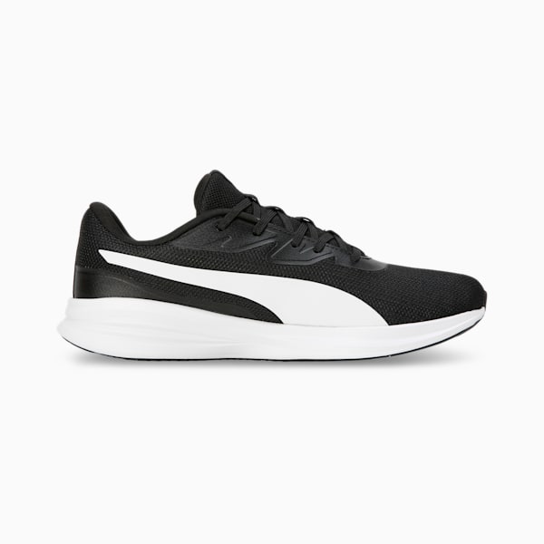 Night Runner V3 Unisex Running Shoes, PUMA Black-PUMA White, extralarge-IND