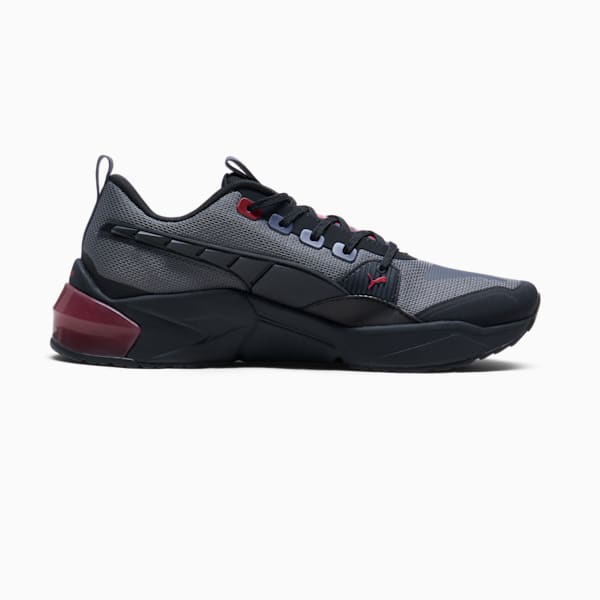 LQDCELL Optic Evo Men's Sneakers, Cool Dark Gray-PUMA Black-For All Time Red, extralarge