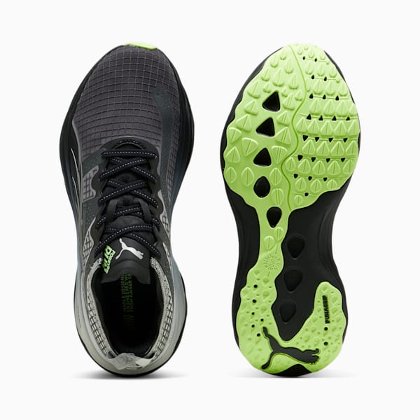 Chaussures de course à pied hydrofuges ForeverRun NITRO™ Homme, PUMA Black-Glacial Gray-Fizzy Apple, extralarge