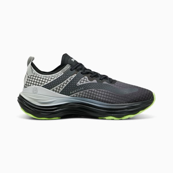 Chaussures de course à pied hydrofuges ForeverRun NITRO™ Homme, PUMA Black-Glacial Gray-Fizzy Apple, extralarge