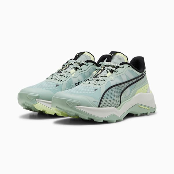 Tenis de senderismo Mujer Explore NITRO™ 2, Green Fog-Cool Cucumber-PUMA Black, extralarge