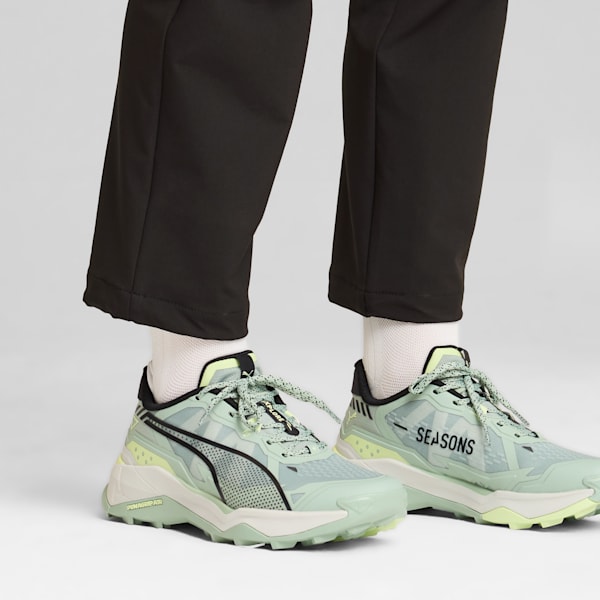 Tenis de senderismo Mujer Explore NITRO™ 2, Green Fog-Cool Cucumber-PUMA Black, extralarge