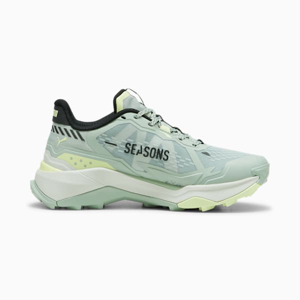Tenis de senderismo Mujer Explore NITRO™ 2, Green Fog-Cool Cucumber-PUMA Black, extralarge