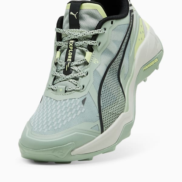 Tenis de senderismo Mujer Explore NITRO™ 2, Green Fog-Cool Cucumber-PUMA Black, extralarge