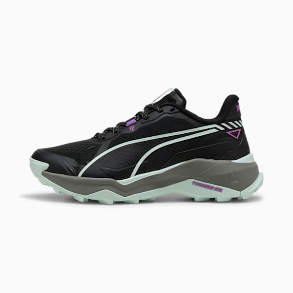 Tenis de senderismo Mujer Explore NITRO™ 2, PUMA Black-Peaceful Blue-Pure Magenta, extralarge