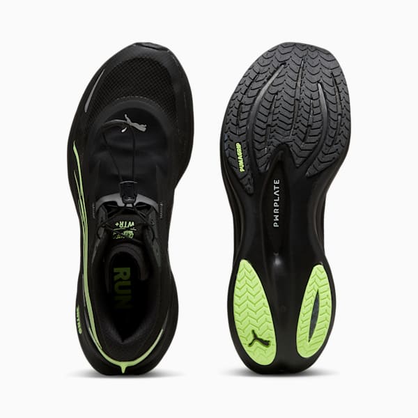 Tenis de correr Deviate NITRO™ 3 WTR+ para hombre, PUMA Black-Galactic Gray, extralarge