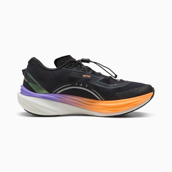 Deviate NITRO™ 3 Winterized Men's Road Running Shoes, PUMA Black-Heat Fire, extralarge