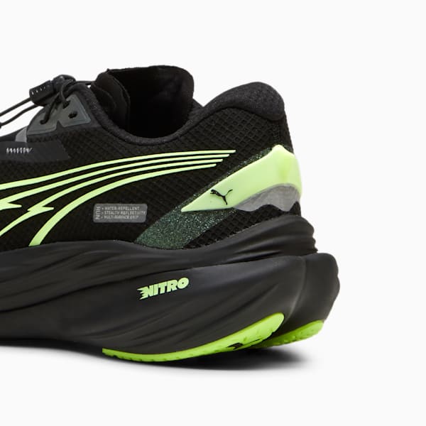 Deviate NITRO™ 3 Winterized Women's Running Shoes, Galactic Gray-PUMA Black-Fizzy Apple, extralarge