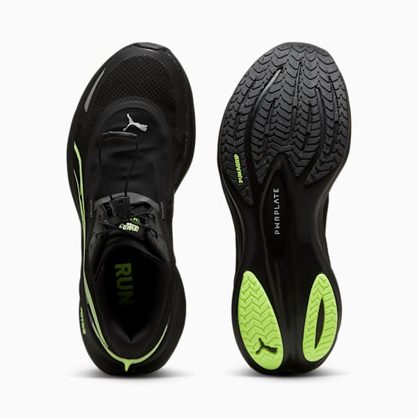 Deviate NITRO™ 3 Winterized Women's Running Shoes, Galactic Gray-PUMA Black-Fizzy Apple, extralarge