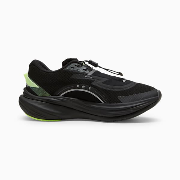 Deviate NITRO™ 3 Winterized Women's Running Shoes, Galactic Gray-PUMA Black-Fizzy Apple, extralarge