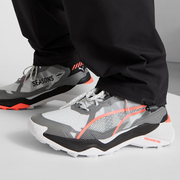 Chaussures de randonnée mi-hauteur SEASONS Explore NITRO™ 2 Homme, Feather Gray-Cast Iron-Glowing Red, extralarge