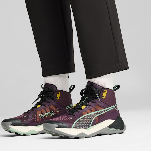 Chaussures de randonnée SEASONS Explore NITRO™ 2 Femme, Midnight Plum-Green Fog-PUMA Black, extralarge