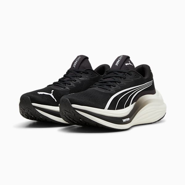Tenis de correr MagMax NITRO™ para hombre, PUMA Black-PUMA White-Cool Dark Gray, extralarge