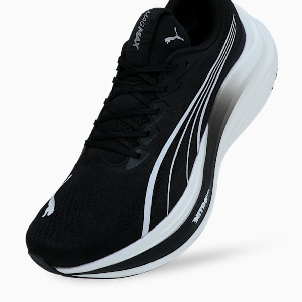 MagMax NITRO™ Men's Running Shoes, PUMA Black-PUMA White-Cool Dark Gray, extralarge-IND