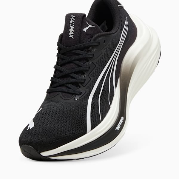 Tenis de correr MagMax NITRO™ para hombre, PUMA Black-PUMA White-Cool Dark Gray, extralarge
