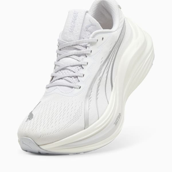 Chaussures de course MagMax NITRO™ Homme, PUMA White-PUMA Silver, extralarge