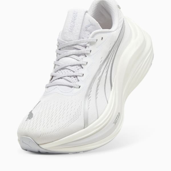 MagMax NITRO™ Men's Running Shoes, PUMA White-PUMA Silver, extralarge
